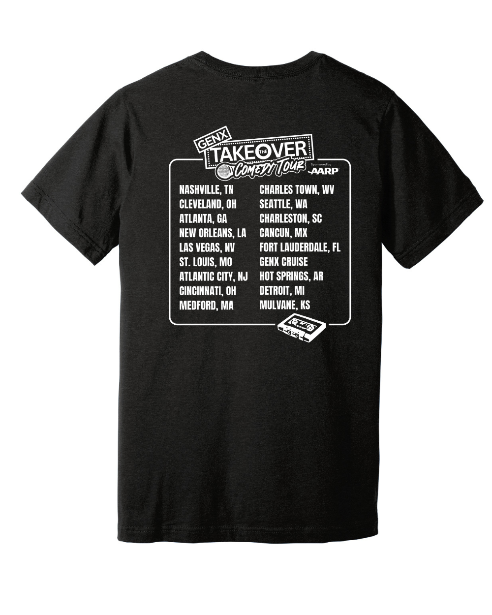 Official Gen-X Takeover Tour Tee